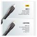 USB кабель Aspor A110 Type-C - Lightning Quick Charge 20W/3A/1м - черный 910301 фото 2