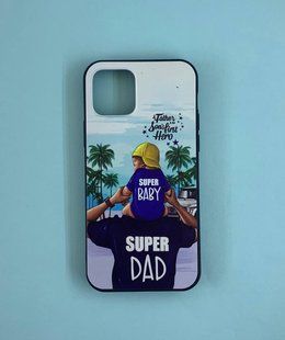 Накладка силіконова Max Capa Super Dad для iPhone 13 Pro- чорний 40000140 фото