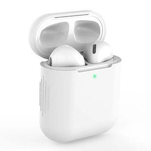 Чохол Soft Touch для AirPods в пластиковій упаковці- білий 811216 фото