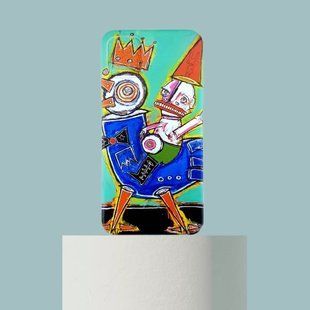 Накладка силіконова Jean Michel Basquiat Art Graffiti для iPhone 11 40000120 фото