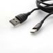 USB кабель Aspor A173 Type-C (2.1A/1.2m)- чорний 51352 фото 2