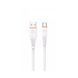 USB кабель Aspor A127 Type-C Quick Charge 6A/1м-белый 910297 фото 2