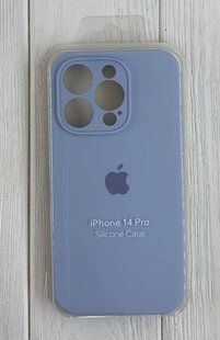 Чехол-накладка Silicon Case Full Camera Protective для iPhone 14 Pro- синий 40201236 фото