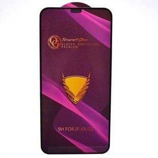 Скло захисне Full Glue 9H для Samsung A51/A52/S20 FE- чорний 40201028 фото