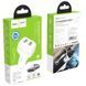 Автомобильное зарядное устройство для Hoco Z36 (2USB/2,4A) + Type-C - белый 40200082 фото 2