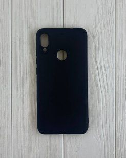 Накладка силіконова Full Silicon для Xiaomi Redmi Note 7- чорний 40000061 фото
