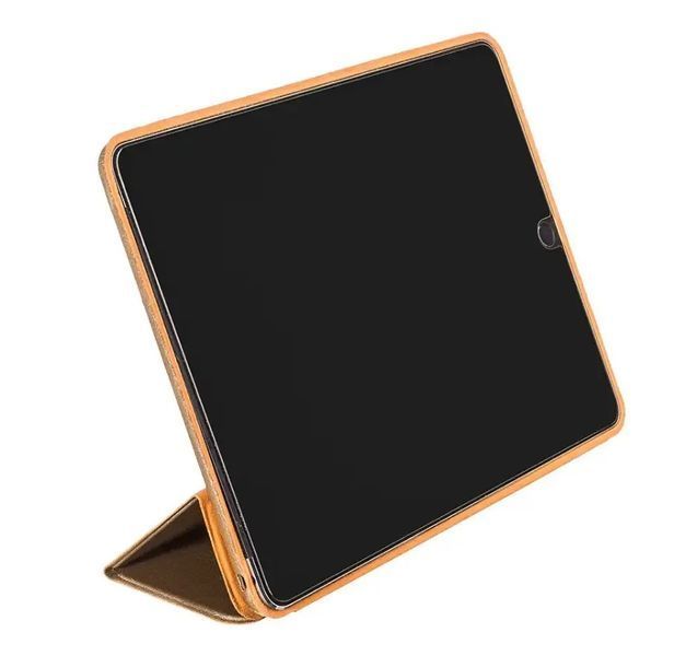 Чехол-книга (оригинал) кожаный для планшета iPad Pro 12,9"- золотой 830605 фото