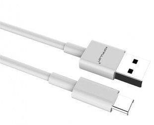 USB кабель Konfulon Type-C (2A/1м) (DC-06)- білий 779562 фото