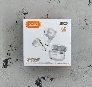 Bluetooth навушники Jokade JI026- білий 51633 фото