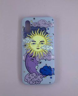 Накладка силиконовая Candy Color для Xiaomi Redmi 9A- синий 815957 фото