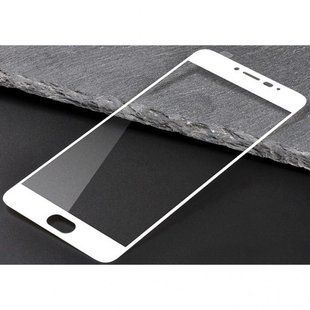 Скло захисне Full Screen Aspor для Meizu Pro 6 Plus в в картонній упаковці- білий 970290 фото