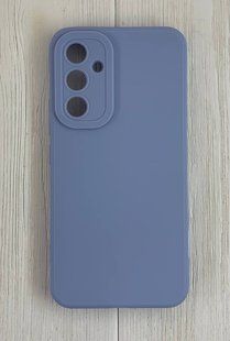 Чохол-накладка гумова SMTT для Samsung A54- блакитний 40200806 фото