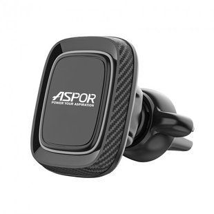 Holder (автодержатель) магнитный Aspor J8 Air Vent- черный 890018 фото