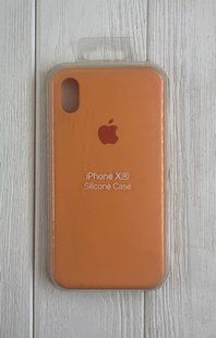 Чохол-накладка Silicone Case Original Full Cover для iPhone XR- №48 помаранчевий 813135 фото