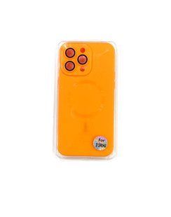 Чехол-накладка Cosmic Color MagSafe для iPhone 15 Pro Max- оранжевый 40201522 фото