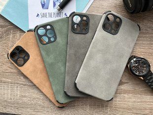 Накладка силіконова Lambskin Leather для iPhone 12 Pro Max 787777 фото