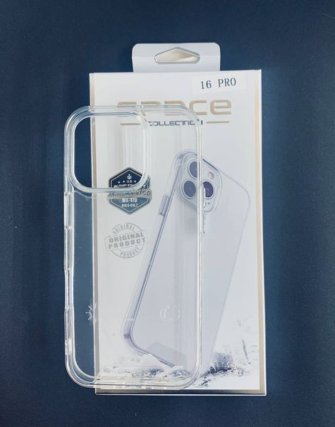 Чехол-накладка TPU Space Case transparent для iPhone 16 Plus- прозрачный 40201647 фото