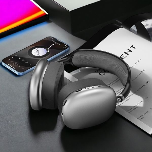 Bluetooth навушники Avantis A600- графіт 40201563 фото