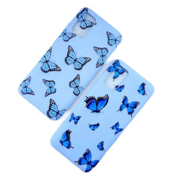Накладка силиконовая Case cute cartoons для Samsung A02S-голубой 40000006 фото