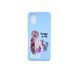 Накладка силиконовая Case cute cartoons для Samsung A02S-голубой 40000006 фото 3