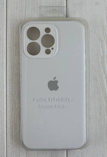 Чехол-накладка Silicon Case Full Camera Protective для iPhone 15 Pro Max-белый 40201263 фото
