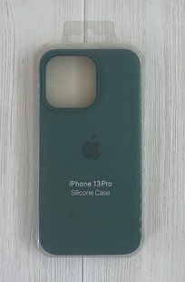 Чохол-накладка Silicone Case Original Full Cover для iPhone 13 Pro - №55 Pine Green 40200486 фото