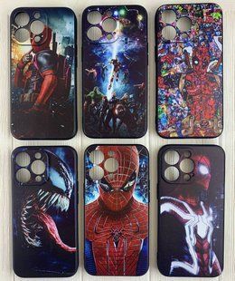 Накладка силіконова Superhero для iPhone 13 Pro - чорний 40000385 фото