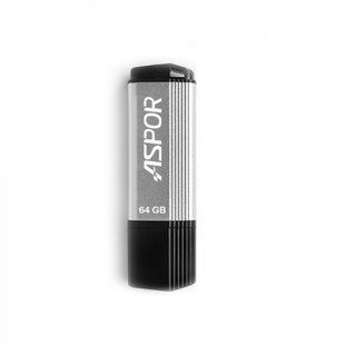 USB Flash 3.0 Aspor AR121 64GB- срібло 985017 фото