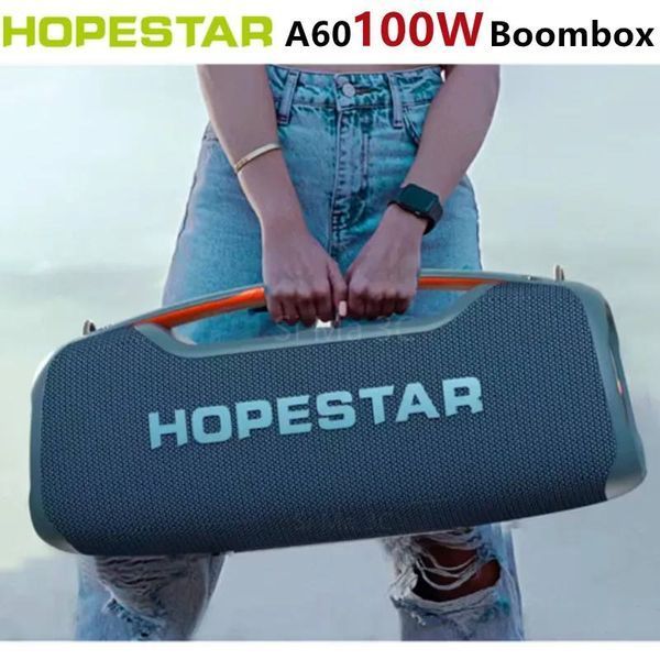 Bluetooth колонка Hopestar A60- темно-синій 51393 фото