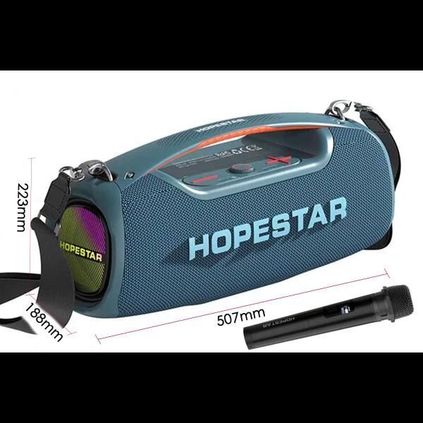 Bluetooth колонка Hopestar A60- темно-синій 51393 фото