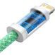 USB кабель Baseus Type-C to Lighting 20W 2m(CALD000106)- зеленый 40100049 фото 4