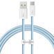 USB кабель Baseus USB to Type-C 100W 1m(CALD000603)- блакитний 51358 фото 1