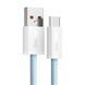 USB кабель Baseus USB to Type-C 100W 1m(CALD000603)- блакитний 51358 фото 3