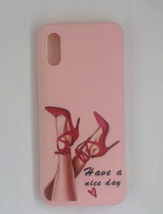 Накладка силиконовая Case cute cartoons для Xiaomi Redmi 9A- розовый 815939 фото