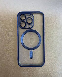 Чохол-накладка Color Magnetic Separate Camera для iPhone 14 Plus- синій 40201623 фото