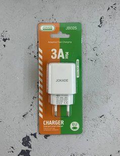 Сетевое зарядное устройство для Jokade JB025 3A (2USB)- белый 40201640 фото
