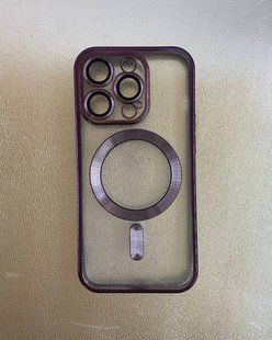 Чохол-накладка Color Magnetic Separate Camera для iPhone 14 Plus- фіолетовий 40201622 фото