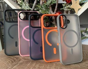Чохол-накладка Ummi Colorful with MagSafe для iPhone 17 Pro- синій 40201938 фото