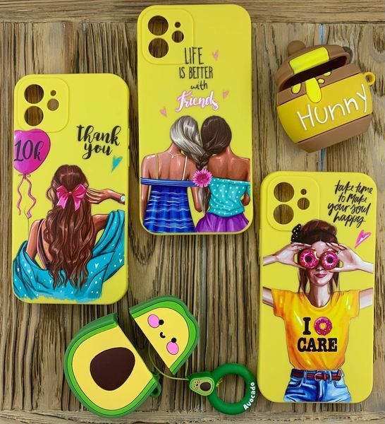 Накладка силіконова Max Capa для iPhone 12 Pro- жовтий 815864 фото