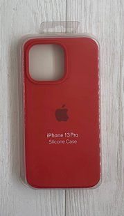 Чохол-накладка Silicone Case Original Full Cover для iPhone 13 Pro 6.1"- червоний 40000608 фото