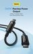 USB кабель Baseus Type-C to Type-C 240W 1m (CAWJ040001)- чорний 51318 фото 5