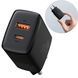 Мережевий зарядний пристрій Baseus USB+USB-C 20W (CCXJ-B01)- чорний 40100046 фото 2