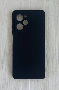 Накладка силіконова Full Silicon з мiкрофiброю для Xiaomi Poco X5 Pro 5G- чорний 40200770 фото