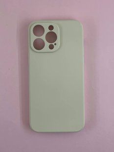 Чохол-накладка Luxury Original Square Liquid для iPhone 14 Pro Max- бежевий 40200256 фото