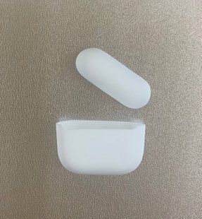 Чохол для навушників силіконовий AirPods 3- білий 40000412 фото