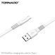 USB кабель Tornado TX3 Type-C (3,0A/1м) &ndash; белый 779822 фото 2