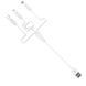 USB кабель Hoco X1 Rapid charging (3в1) (Lightning + micro USB + Type-C) (1M)- білий 1056018001 фото 2