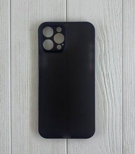 Чохол-накладка Ultra Thin 0.2mm Matte Case для iPhone X/XS- чорний 787658 фото