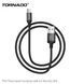USB кабель Tornado TX4 Micro (2,4A/1м)- чорний 779825 фото 4