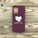 Накладка силиконовая Case cute cartoons для Samsung A52/525- бордовый. 815620 фото 2